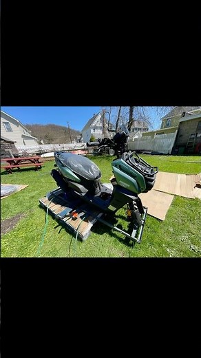 I Bought My First Motorcycle From Amazon! The Amazing Tank 200 Scooter Motorcycle Didn't Disappoint!