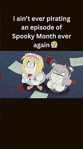 I aint ever pirating an episode of spooky month ever again