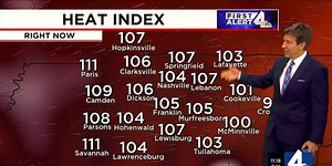 First Alert Forecast: Searing heat, oppressive humidity continue through Saturday