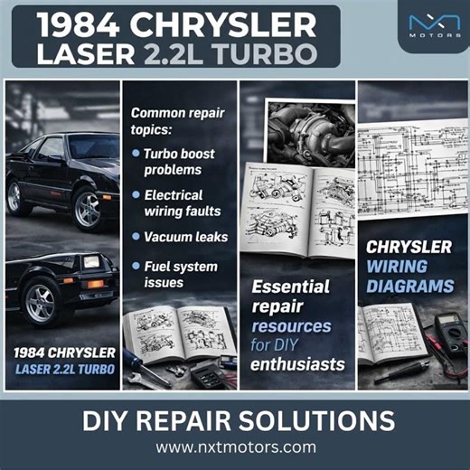 1984 Chrysler Laser 2 2L Turbo Workshop Service & Repair Manual