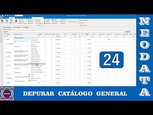 Clean up the General Catalog in Neodata 2021
