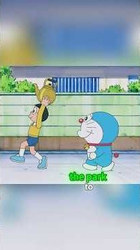 Nobita is very lucky.#cartoon