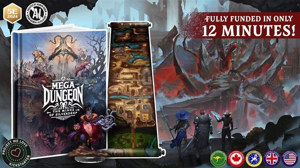 Mega Dungeon: The Mines of Silverdeep