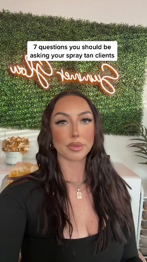 Important Questions to Ask Your Spray Tan Clients Before Their Appointment