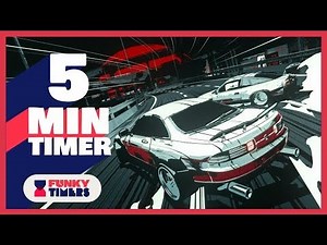 EPIC 5 Minute Race Car and Motorbike Timer | 4K 🚗🏍️