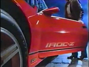 1986 Chevrolet Camaro IROC Z commercial