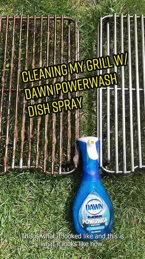 #DawnPartner Grill Cleaning 101 with #DawnPowerwashDishSpray. Grab yours with my bio link.