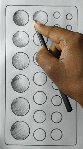 Circle Shading Practice | Pencil Shading Control for Beginners