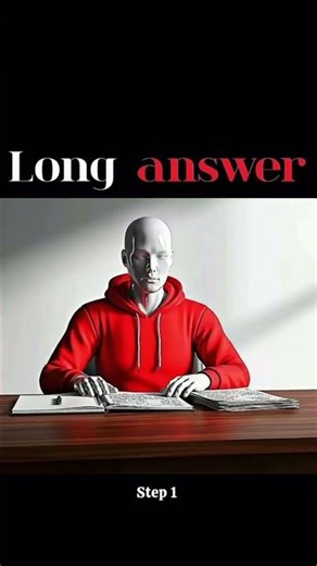 5 steps to read and learn long answer 🔥|#shorts #exam #studywithme #studytips #studytips