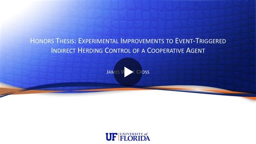 #robotics #autonomy #control #ros2 #uf | James Cross