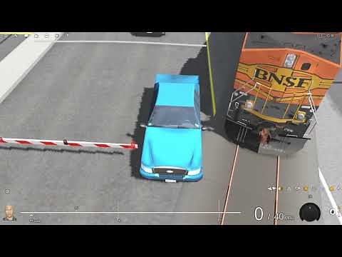 My BNSF ES44AC Horn For Trainz + Some Railroad Crossing Glitches in Trainz Railroad Simulator 2019