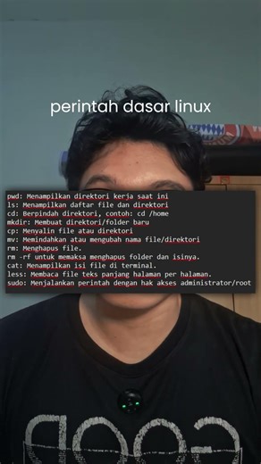 perintah dasar linux #cybersecurity #hackthebox