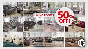 Don't miss out on our Inventory Reduction sale now through April 30th! ▪️Up to 50% OFF ▪️Free In-Home Design ▪️Interest-Free Financing www.hudsonsfurniture.com/adpage.aspx | Hudson's Furniture