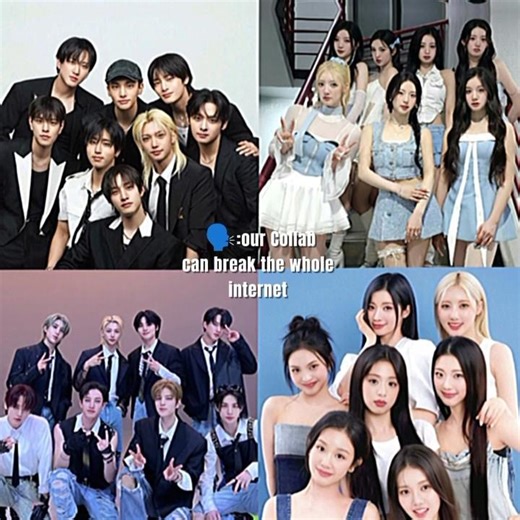 COLLAB THAT CAN BREAK THE WHOLE INTERNET #blackpink #roselisa #bts #straykids #babymonster #army