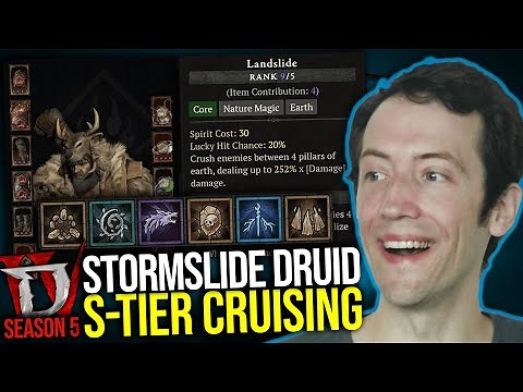 Diablo 4 - The S-Tier Stormslide Druid Guide
