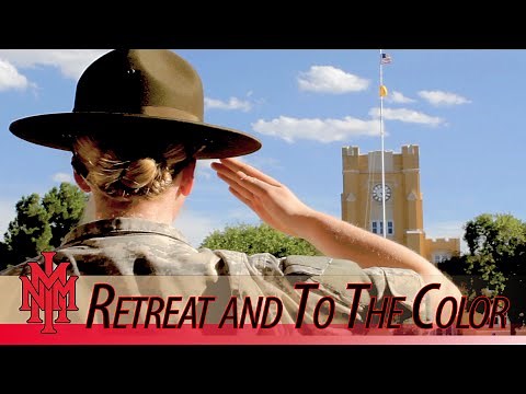 NMMI Retreat and To The Color (Bugle Calls)