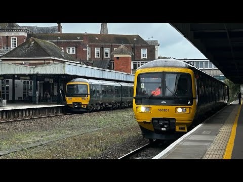 Trains at Exeter Central - 13/10/25