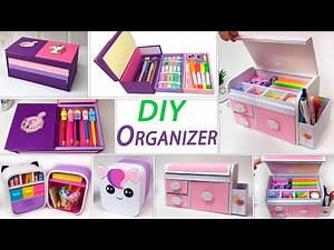 DIY Cardboard Box from Scratch | Simple Paper Craft Tutorial