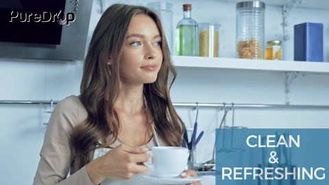 PureDrop RTW5AK SGS-Tested Reverse Osmosis Alkaline Water Filter System, 6 Stage pH+ Alkaline Remineralization Under Sink RO Water Filtration System Plus Extra 3 Filters, 50 GPD