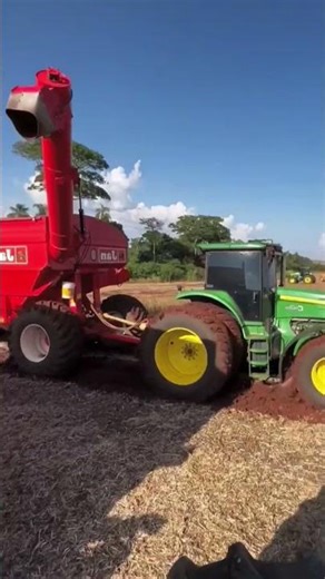 Satisfying Farming Machine in Action #SatisfyingProcess #FarmWork #TractorPower