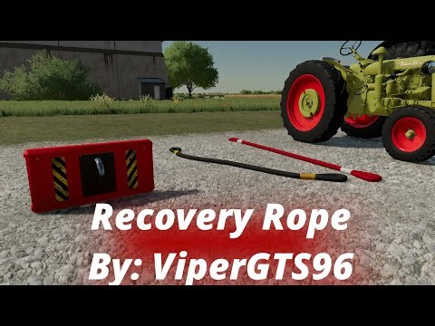 New mod - Recovery Rope by: ViperGTS96 😎
