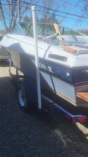 Cold start the mercruiser after winter #mercuiser