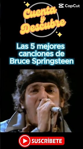 Las 5 mejores canciones de Bruce Springsteen #cuentaydescubre #Bruce Springsteen