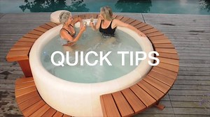 Our very first Quick Tips video is for those of you who like your hot tub really hot! This short video will show you how to easily set your Softub to go up above factory settings to 105 or 106º. We really want to make these videos useful for you, so we'd love to know - what Quick Tip videos would you like to see? What are some questions you have about Softub use or maintenance or what were some of the things that you struggled with when you first got your Softub? | Evergreen Softub