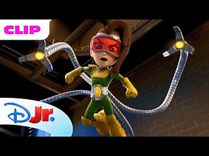 Doc Ock Controls Bats! 🦇 | Marvel's Spidey and his Amazing Friends | @disneyjr - Videos For Kids