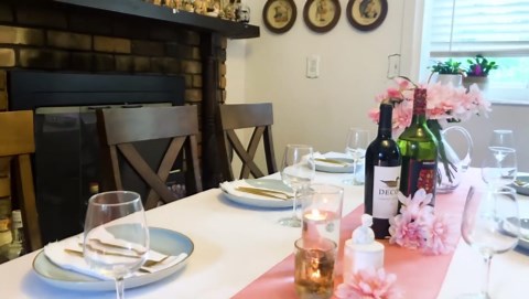 Purple Table Runner 12x108 Inch - 24 Pack Satin Table Runners, Smooth Table Runner for Party Wedding Banquets Birthday