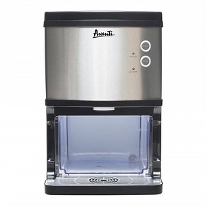 Avanti 33 lbs. Portable Countertop Nugget Ice Maker and Dispenser in Stainless Steel NIMD3313S-IS