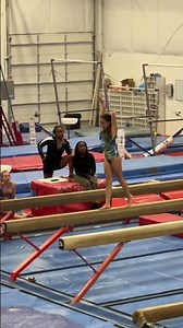 My beam routine! #gymnastics #beam #balance
