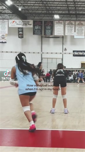 I love volleyball #notmine #volleyball #titktokviral #relatable