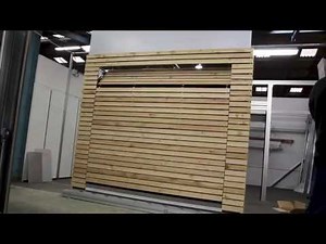 Porte de garage affleurante Kaméléo