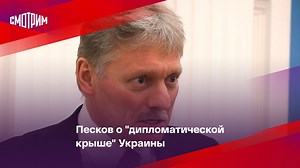Песков рассказал о "дипломатической и политической крыше" Украины. Пресс-секретарь президента прокомментировал обвинения России в неминуемом "вторжении" на Украину, которые звучат от западных политиков. "Я слышал обоснование из области теории заговора. Смотрите, есть Украина, которая потеряла свою территориальную целостность в результате вооруженного переворота. При этом мы видим, что НАТО, США, Великобритания отправляют грузовые самолеты, напичканные вооружением. Одновременно обеспечивается дип