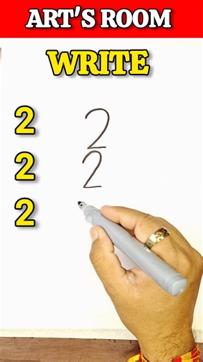 Easy Girl Drawing with Number 222 | Simple Sitting Girl Drawing Easy | Aasan Drawing #shorts