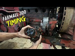 Farmall 300 Distributor Installed the RIGHT Way