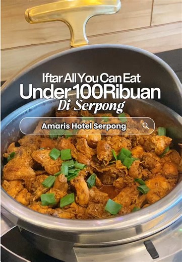Rekomendasi iftar all you can eat under 100ribuan yang masih worth it banget cobain di amaris hotel serpong! Lokasinya juga gampang disamping mall wtc matahari, banyak benefit yang bisa didapetin: ✅ Book 10 get 1 free ✅ Book 30 Get function room ✅ Book 80 Get function room free stay di standart room di amaris hotel serpong! Yuk buruan reservasi sekarang! #rekomendasiiftar #promoiftar #iftarbukber #amarishotels #amarishotelserpong