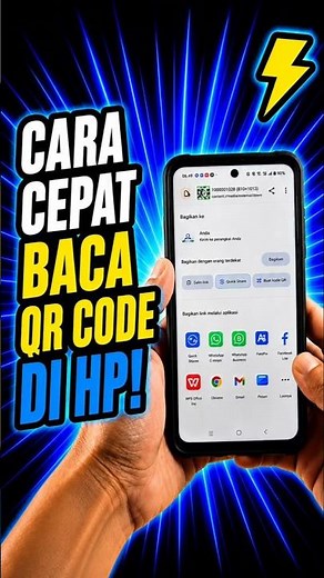 (CUPLIKAN) TANPA APLIKASI TAMBAHAN! Inilah Cara Cepat Baca QR CODE di HP! TERBARU 2026 #qrcode #qris