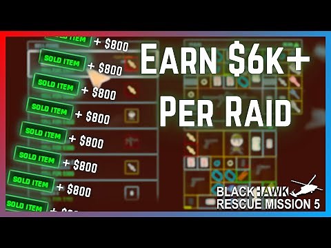 How to Easily Earn THOUSANDS Every Raid in Zombies | Blackhawk Rescue Mission 5 ROBLOX