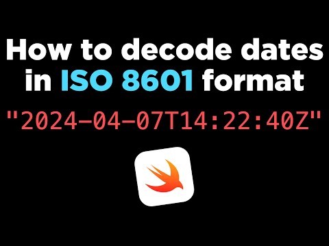 How to decode dates in ISO 8601 format in Swift 👩🏽‍💻👨🏻‍💻