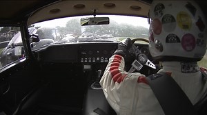 Imagine racing in the RAC TT and suddenly not being able to see where you're going among a gaggle of cars. Now imagine you can't find the windscreen wipers for a few heart-stopping seconds. #GoodwoodRevival | Goodwood Festival of Speed