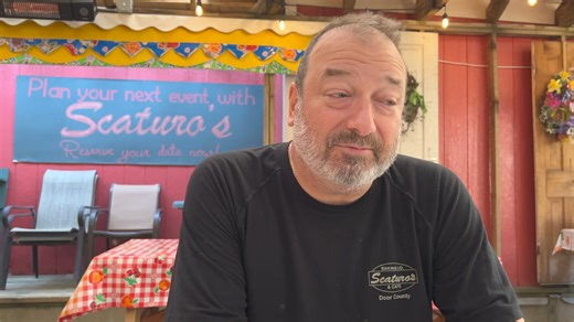 5.7K views · 29 reactions |  Scaturo's Baking Company & Cafe pizza of the week features: Truffled Hot Honey, pepperoni, fresh mozzarella, arugula, calabrese peppers, fresh basil and onion crisps! And for dessert…  pumpkin bars!!! | Let’s Go Door County | Facebook