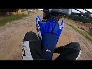 YZ450F WHEELIES! FAST RIDING!!!