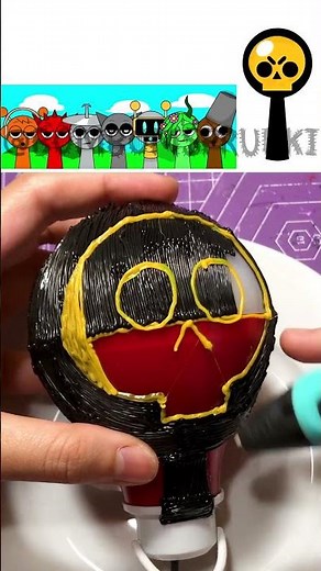 I Remade Brawl Stars — Phase 4 Sprunki OC with 3D Pen #sprunki #brawlstars