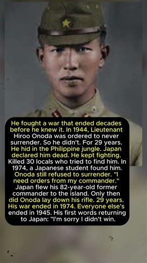 Hiroo Onoda Story – The Soldier Who Didn’t Surrender for 29 Years After WWII