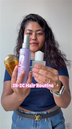 2B–2C Wavy Hair Routine for Defined Waves & Frizz Control
