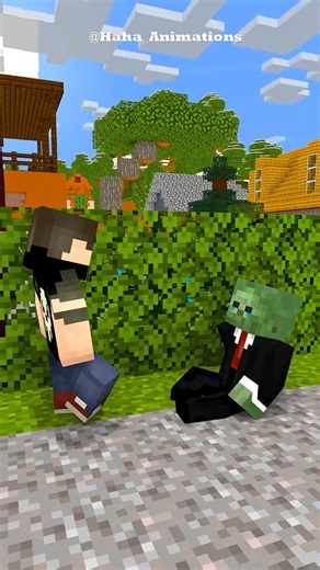 Saini Op on Instagram: "Choo Choo Charles Saves His Friend Zombie from Robbers! #minecraft"
