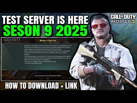 Cod Mobile Season 9 2025 Test Server is Here | Codm Test Server 2025 | How to Download + Link