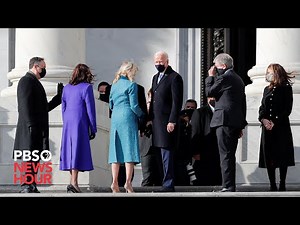 WATCH: President-elect Joe Biden arrives at U.S. Capitol for Inauguration ceremony